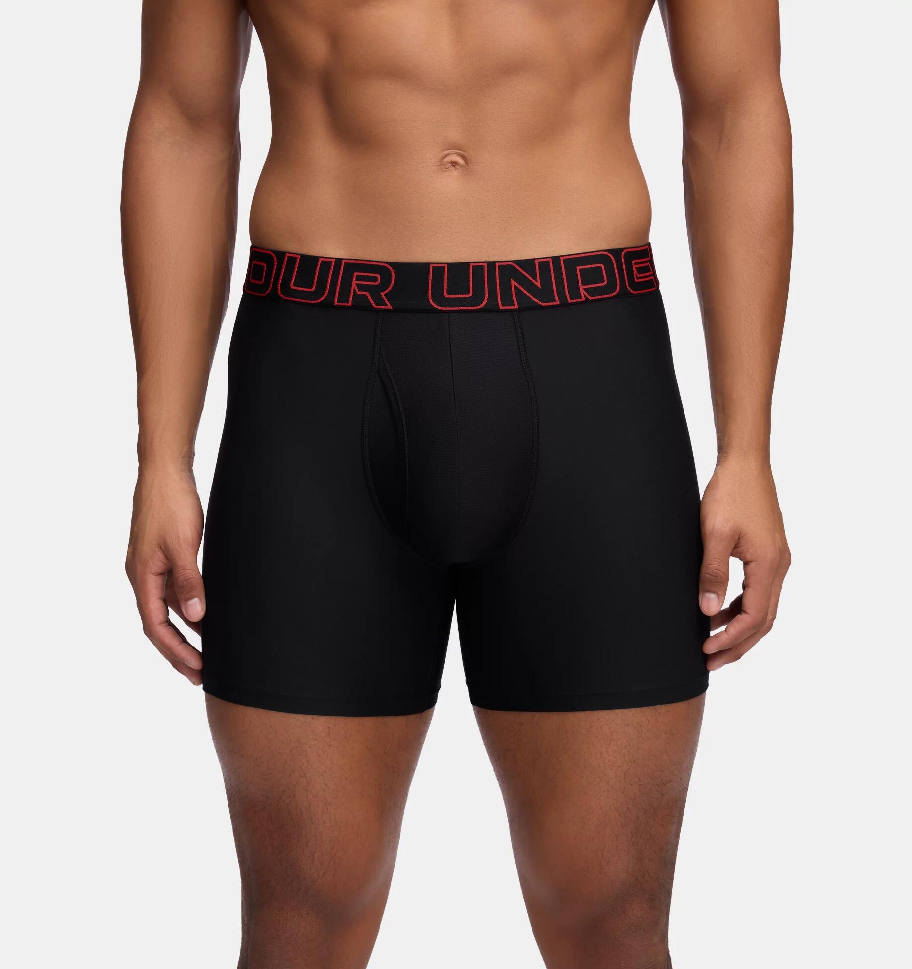 Boxerské Trenýrky UNDER ARMOUR M UA Perf Tech 6in - černé 2/7