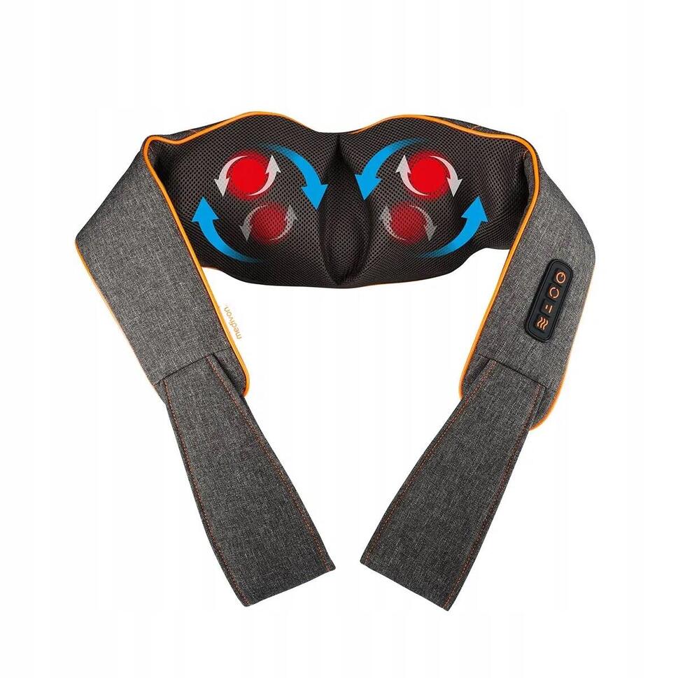 Masażer do karku, pleców i szyi MEDIVON Collar Simple szary