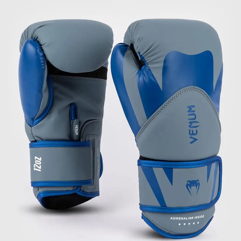 Venum Challenger 4.0 Boxing Gloves Pebble Grey 10oz 12oz