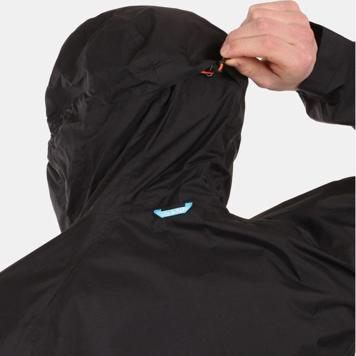 Chaqueta impermeable HURRICANE-M hombre KILPI Negro 5/7