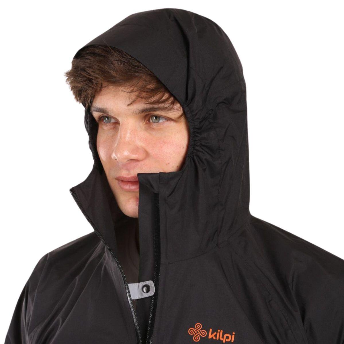 Chaqueta impermeable HURRICANE-M hombre KILPI Negro 3/7