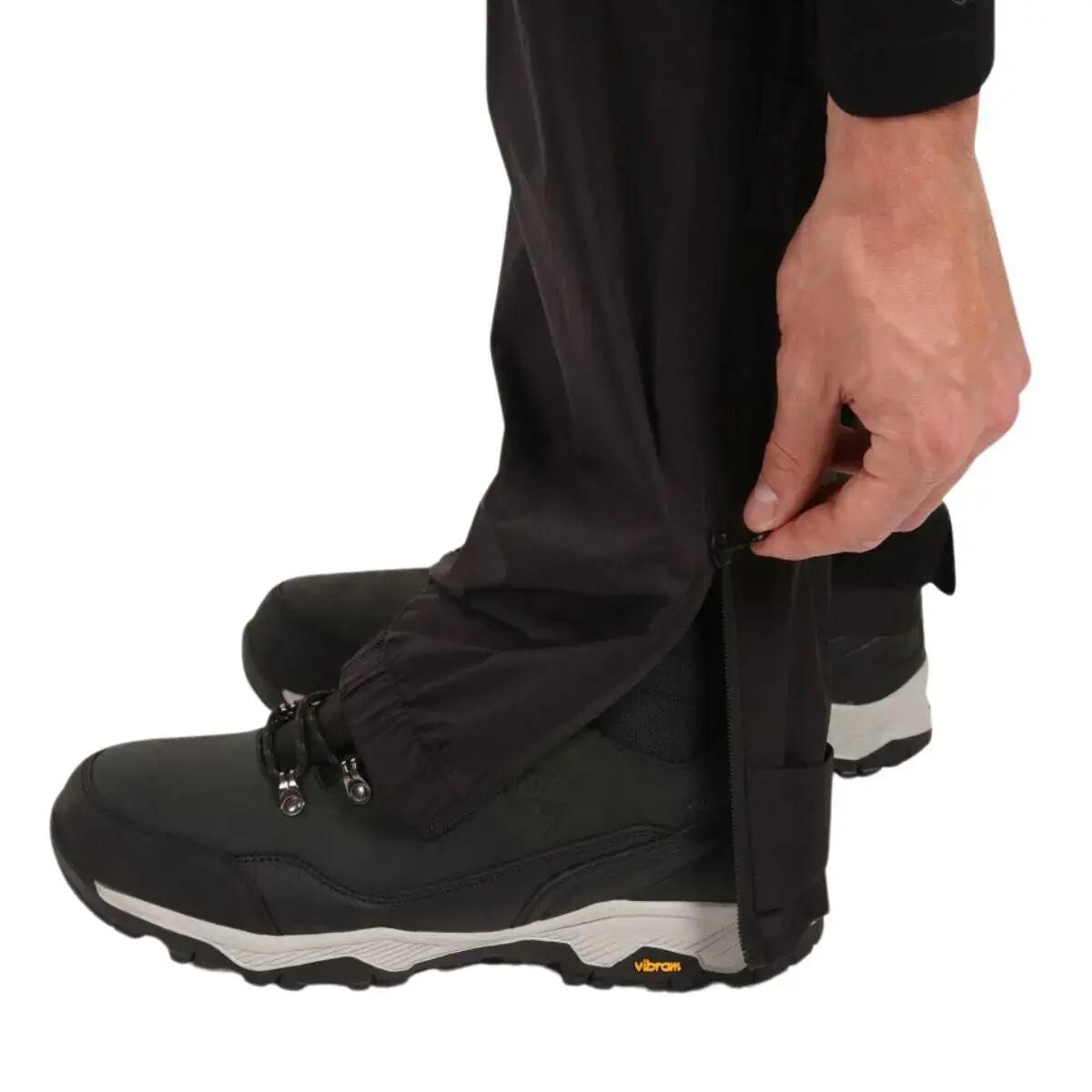 Pantalon Kilpi Alpin Hardshell hommes noir polyester 6/7