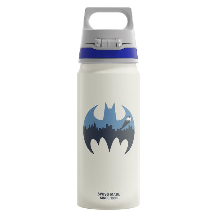 Kinder Trinkflasche "WMB Batman Into Action white" 0.6L SIGG 3/5