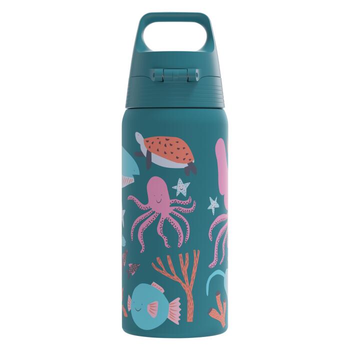 Gourde enfant isotherme "Therm One Blue World" 0.5L SIGG 3/6