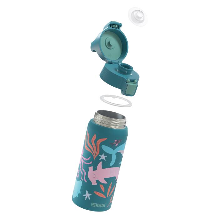Gourde enfant isotherme "Therm One Blue World" 0.5L SIGG 2/6