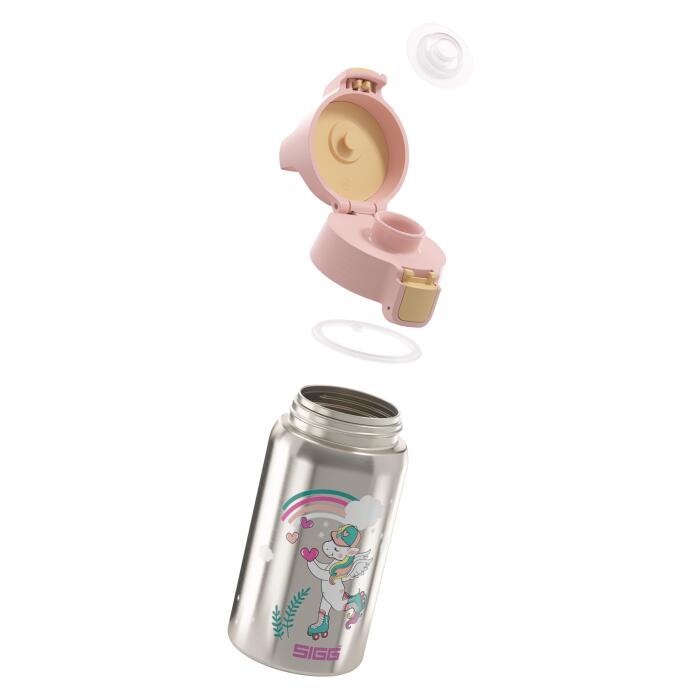Isotherme Kindertrinkflasche "Shield One Uni Skate" 0.5L SIGG 2/4