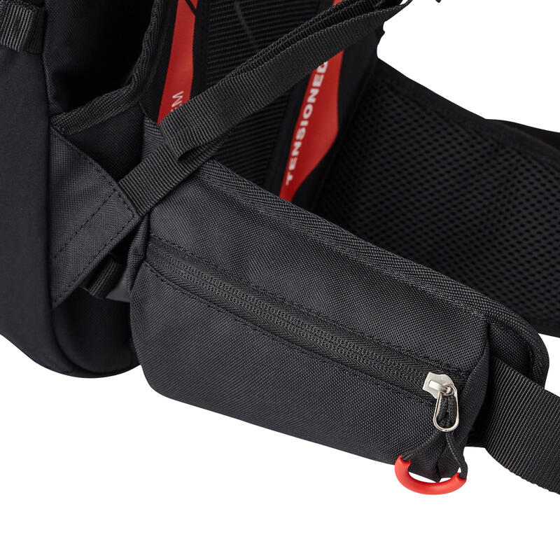 Sac à Dos Multi-sport Fuji 30 litres Noir et Rouge