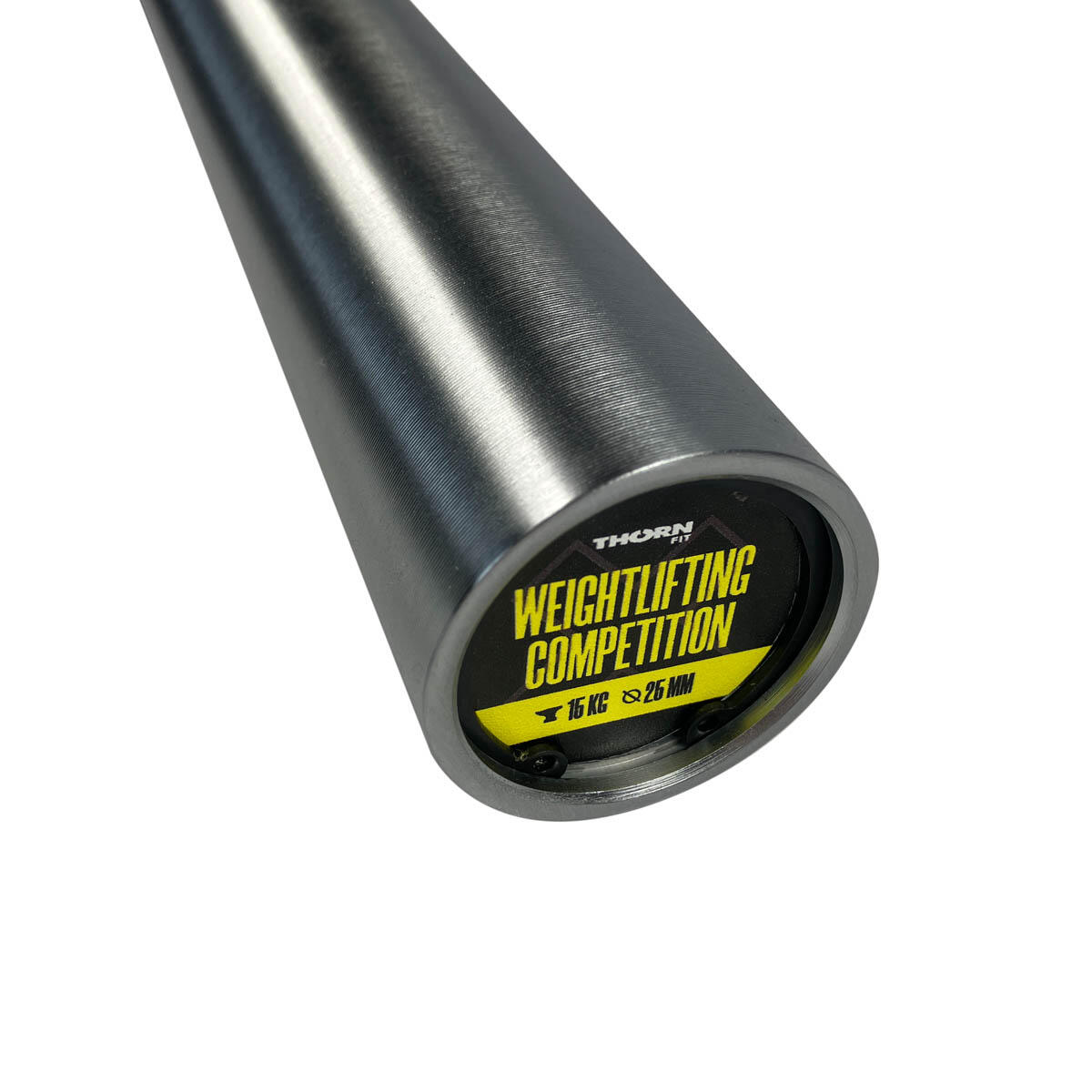 Gryf stalowy prosty THORN FIT Competition bar 15kg 2/3
