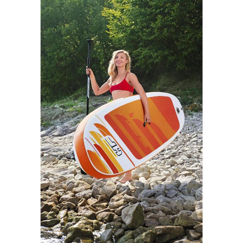 Placă gonflabilă de paddle surf cu accesorii Bestway Hydro-Force Multicolor