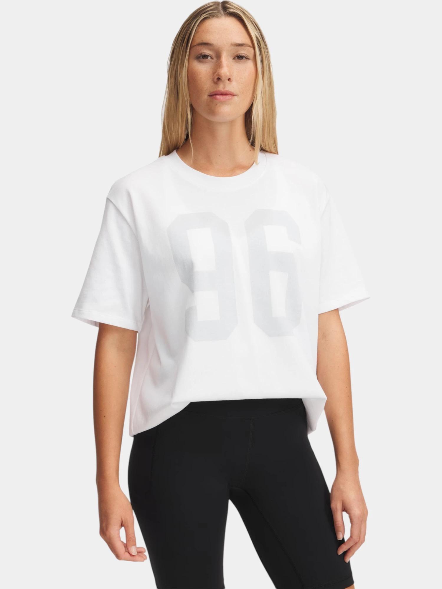 T-Shirt Damski Under Armour Koszulka Sportowa z Nadrukiem 1/4