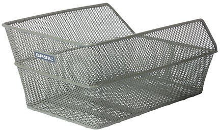 Fietsmand Cento FM Flower met vaste montage 38 x 24 x 11cm  - olijfgroen 2/6