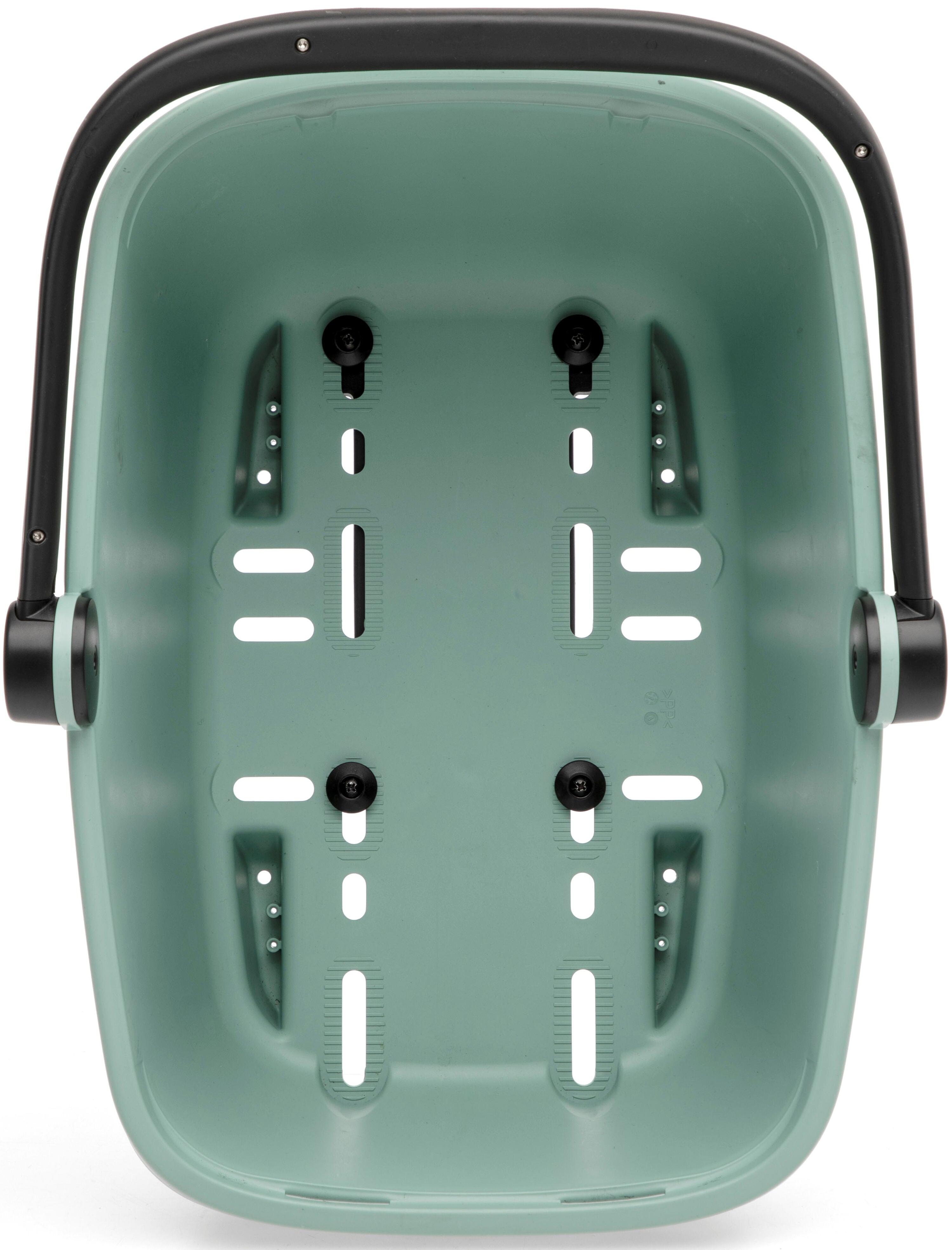 Cestino per bicicletta Clipper Racktime 2.0, verde 6/6