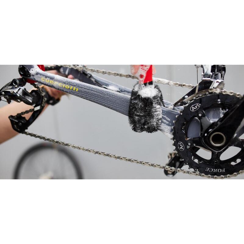 Brosse Cyclon à Deux Dents pour le Nettoyage de Vélo