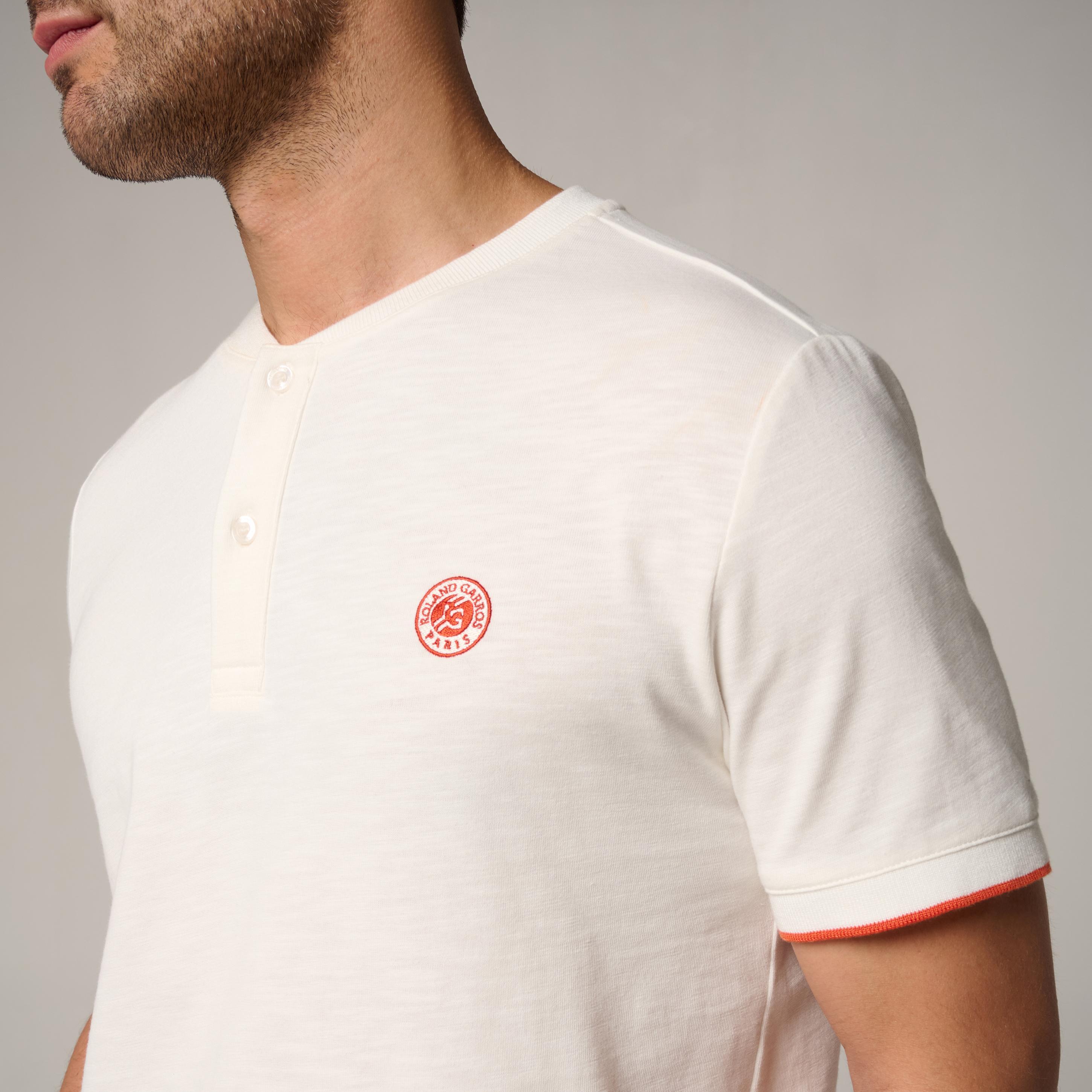 Polo Heritage Homme Roland-Garros - Ecru 2/5