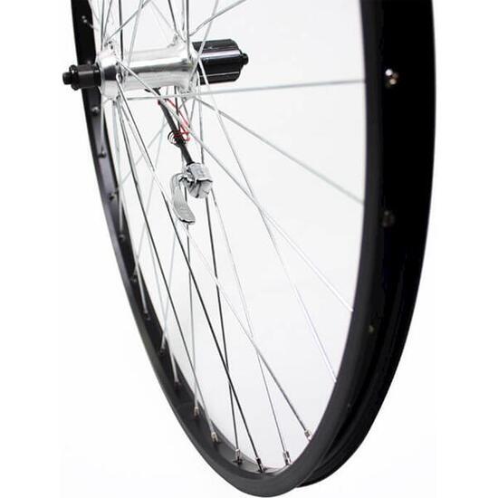 Ruota posteriore Roland 28 pollici 8/9-speed cerchio AS26 nera.
