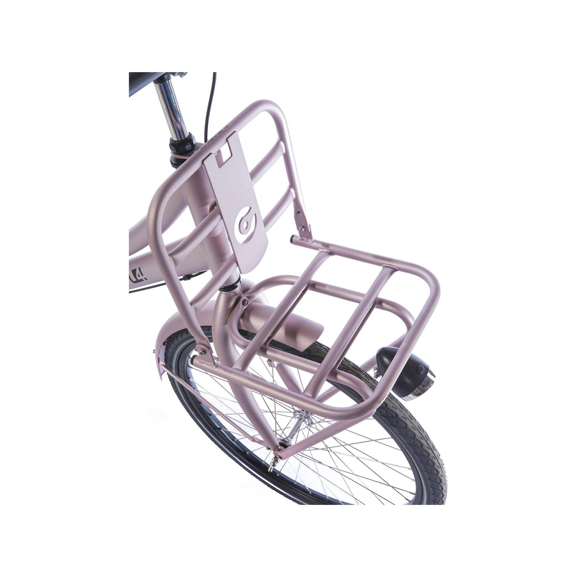 Cortina - Cortina Front Carrier Upper Parts 24 26 Brilliant Silver Matt - Porte-bagage - Rose - Decathlon