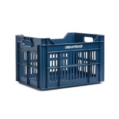 Urbanproof krat click 30l rpet donkerblauw