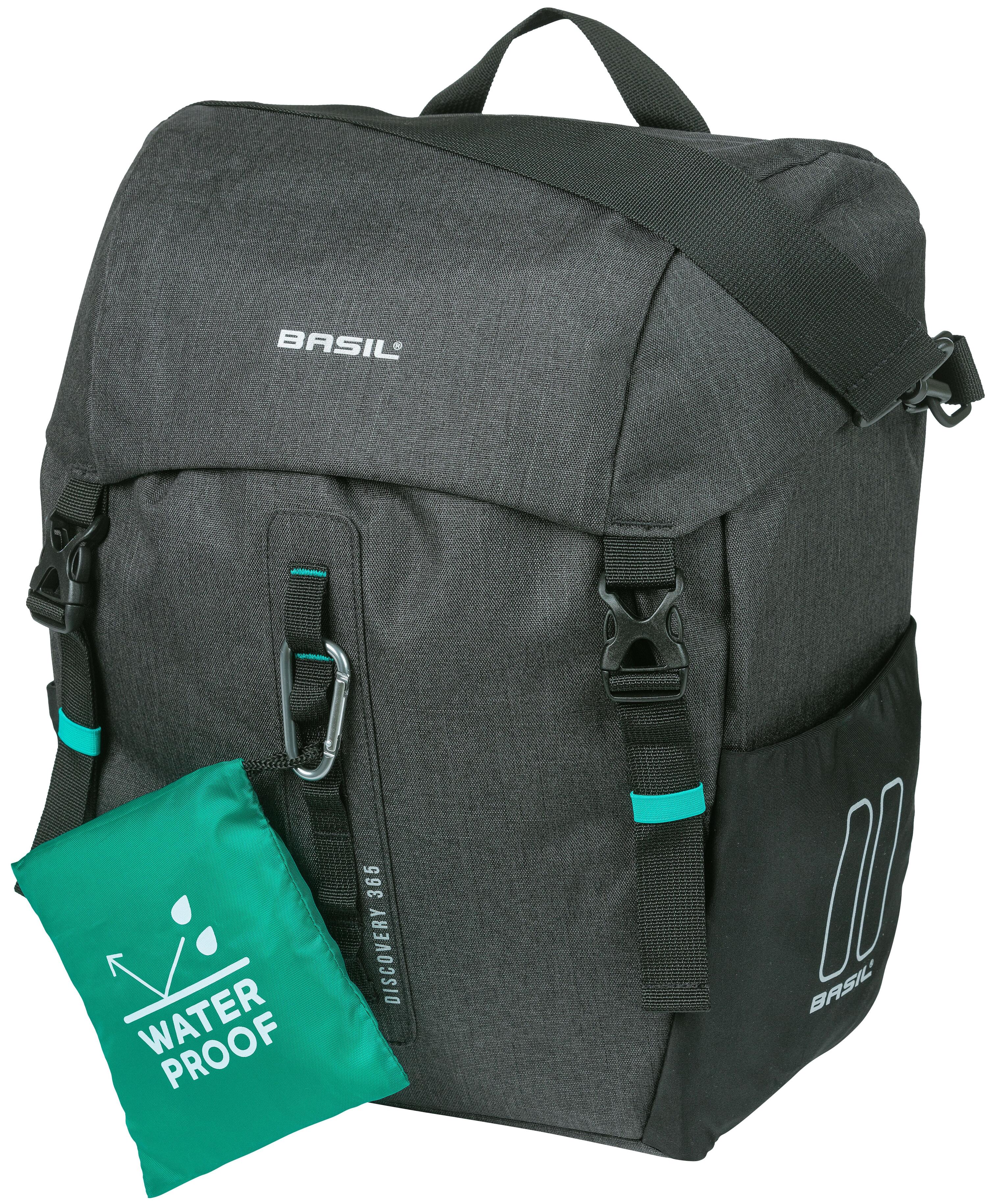 Fietstas Discovery 365D L 20 Liter 30 X 17 X 36 Cm - Zwart 7/7