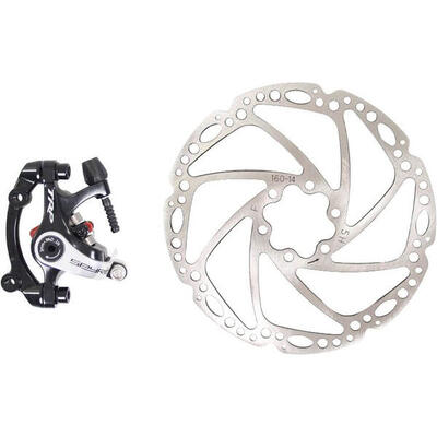 TRP Mechanische Scheibenbremsen-Set Spyre Hinten - Schwarz und Silber