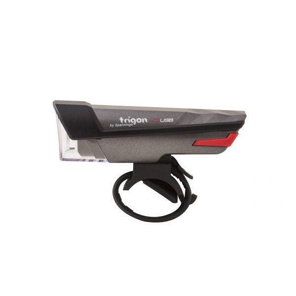 Spanninga Trigon 25 Set II luci bici anteriore 100 lm + posteriore 30 lm USB. 6/6