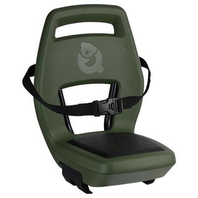 Kinderzitje achter 6+ junior groen/zwart - voetsteunen - gordel
