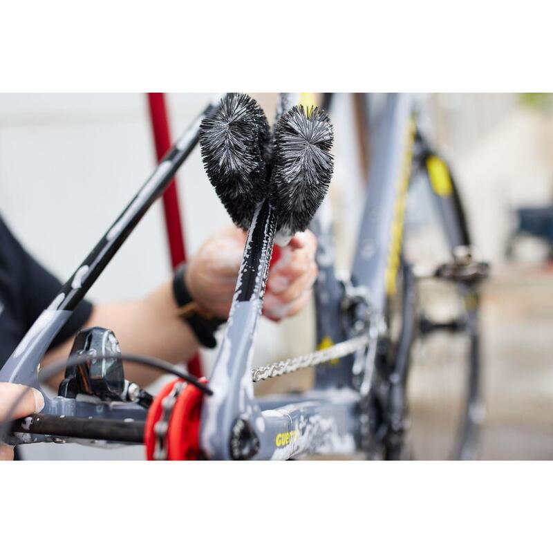 Brosse Cyclon à Deux Dents pour le Nettoyage de Vélo