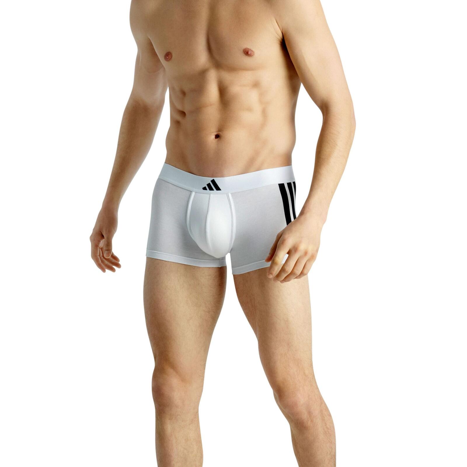 Adidas Basic Boxer Trunk Men Herren Unterhose Shorts Unterwäsche 2er Pack 7/7
