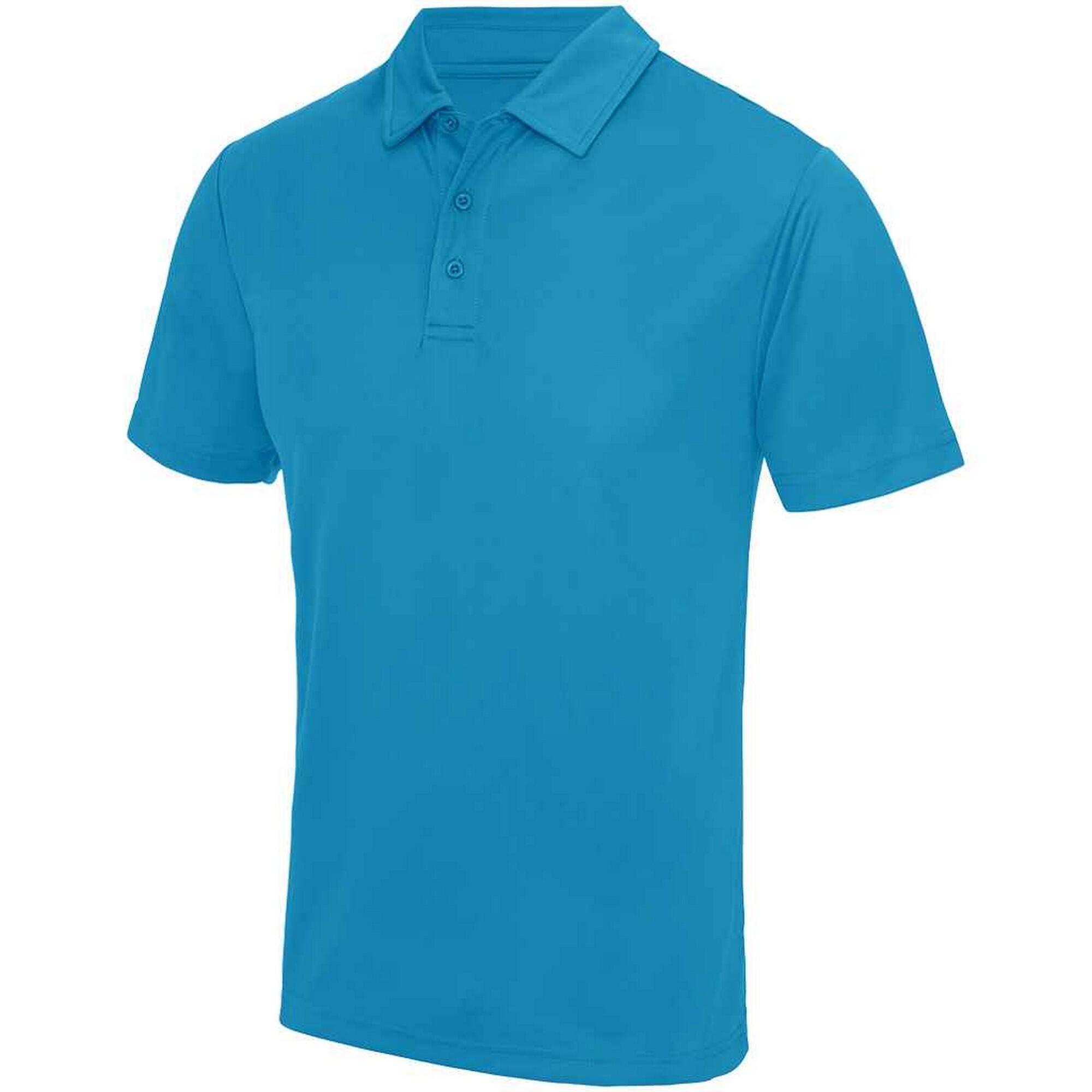 AWDis Cool Mens Moisture Wicking Polo Shirt