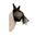 Masque anti-mouche classic avec oreilles & franges de nez  noir cob