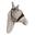Masque anti-mouche classic avec oreilles argent Shetland Pony