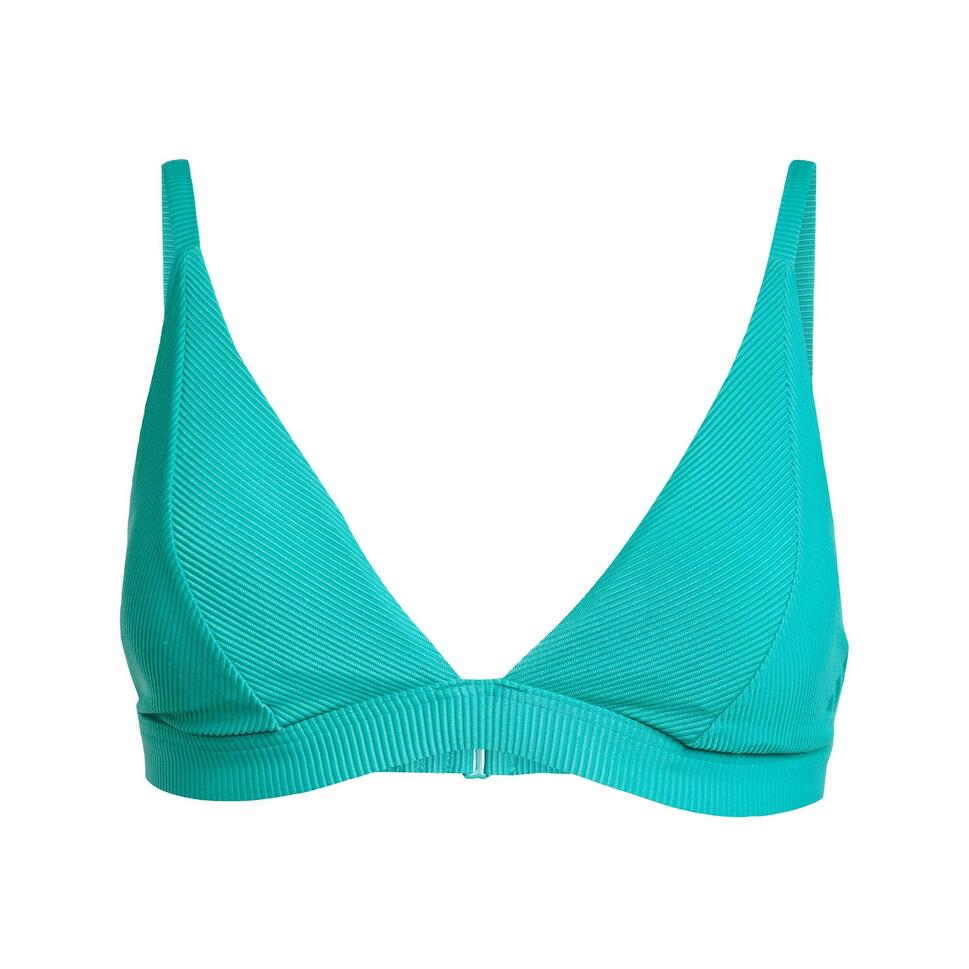 Prążkowana góra bikini Iconisea z wyjmowanymi wkładkami i trójkątnym krojem