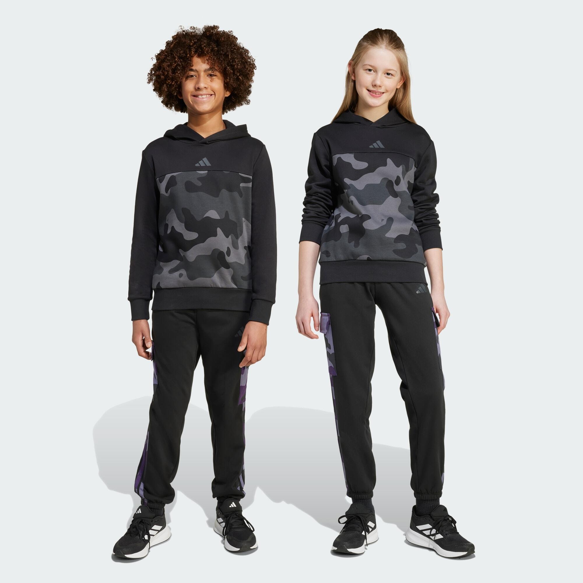 Pantaloni Seasonal Essentials Camo French Terry Cargo 3/7