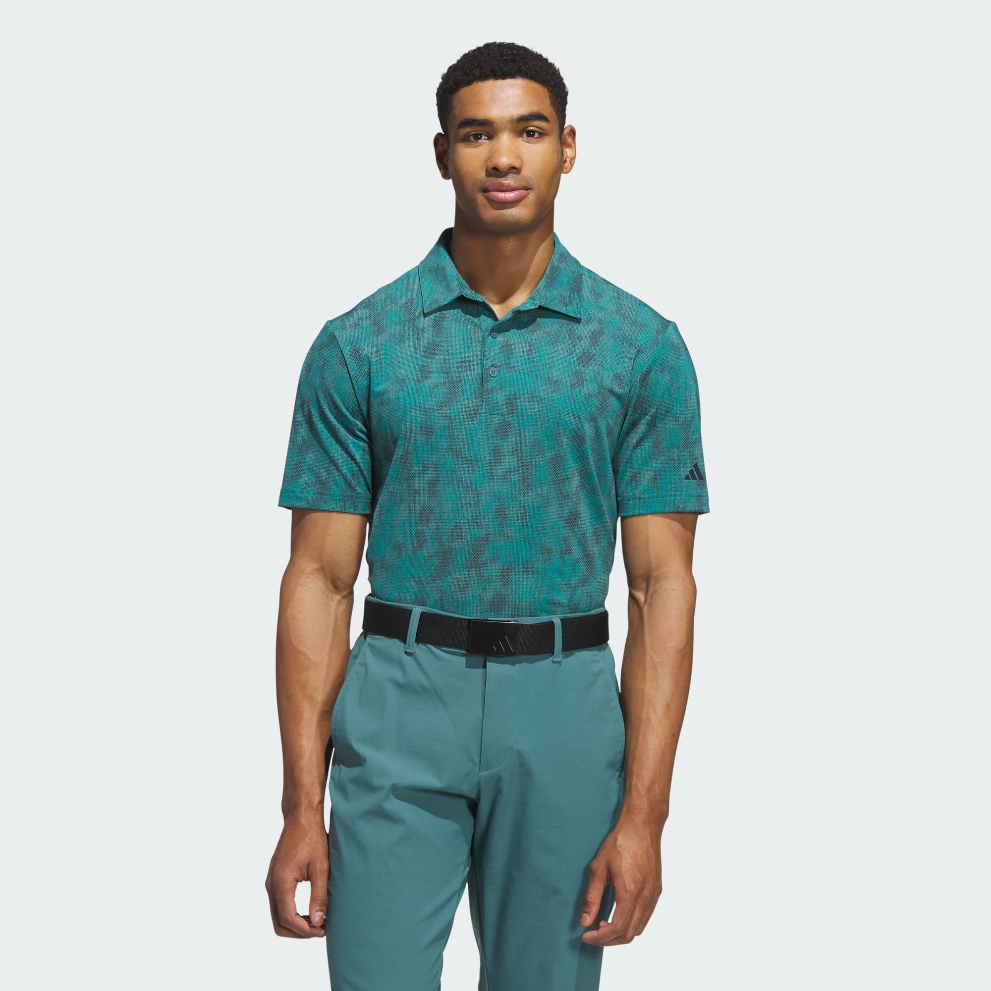 ADIDAS Ultimate365 Textured Print Poloshirt
