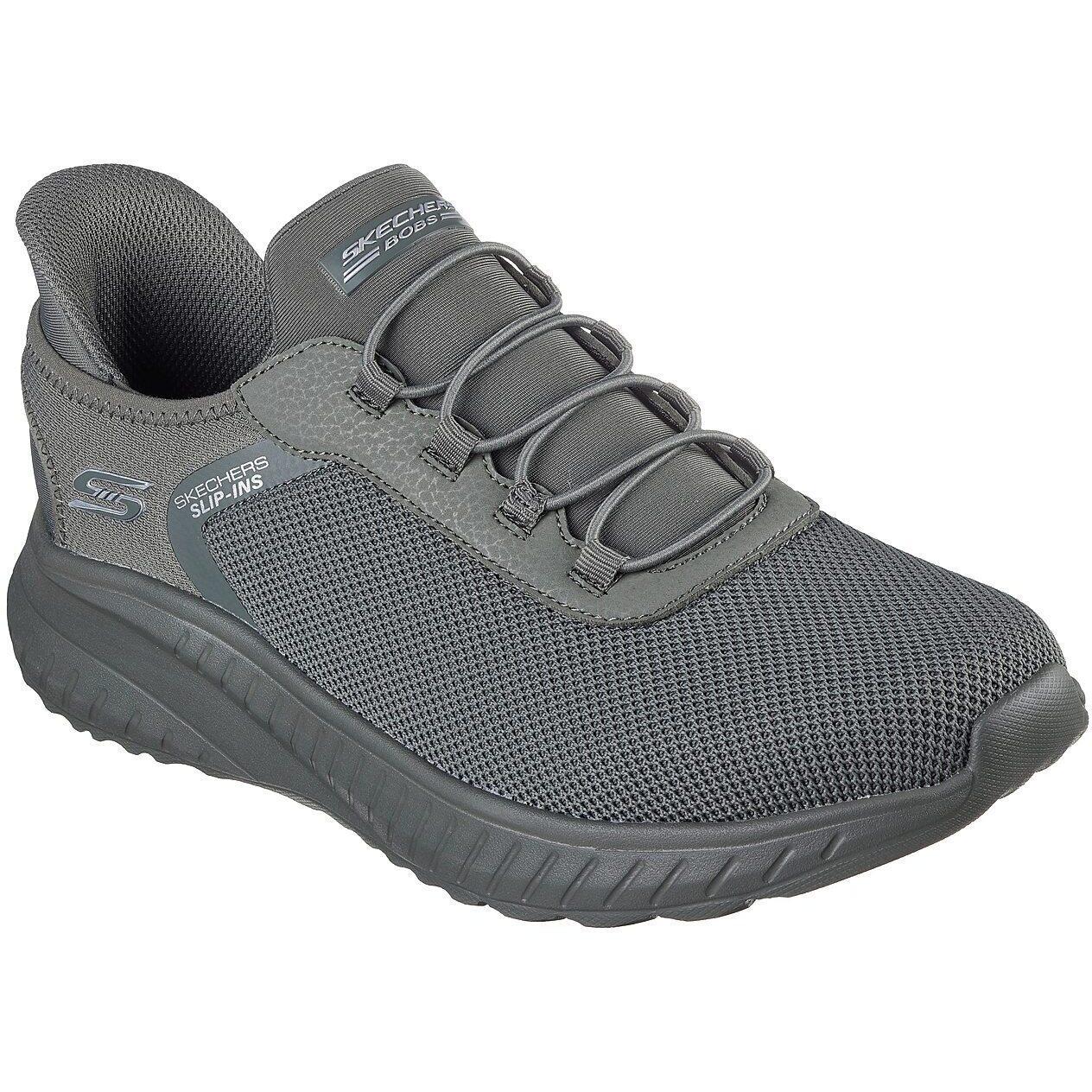 Baskets Skechers Bobs Squad Chaos - T, Gris, Hommes 3/7