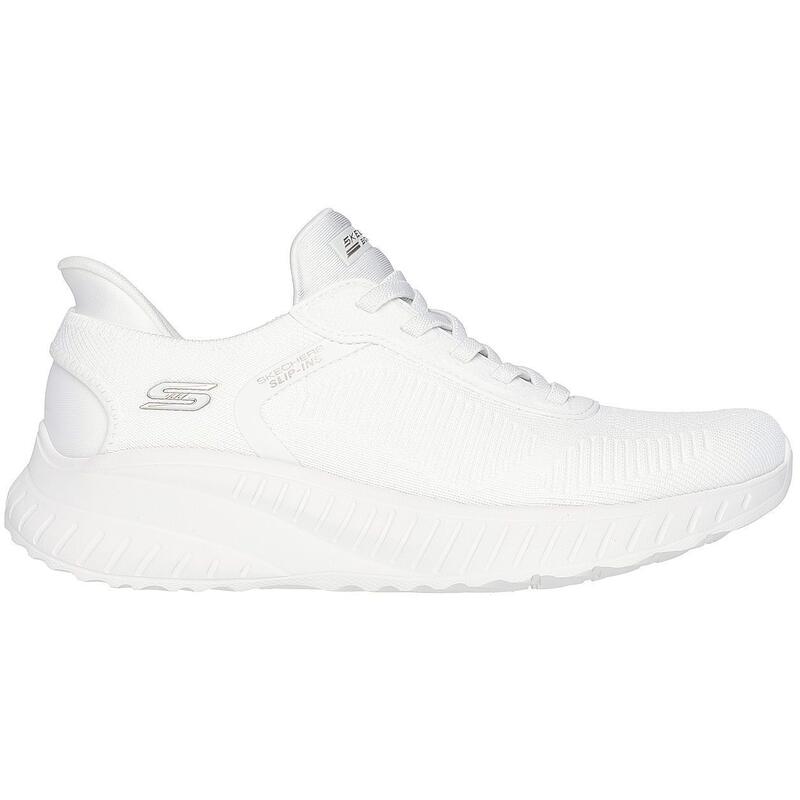Pantofi sport femei Skechers Bobs Squad Chaos - C, Alb