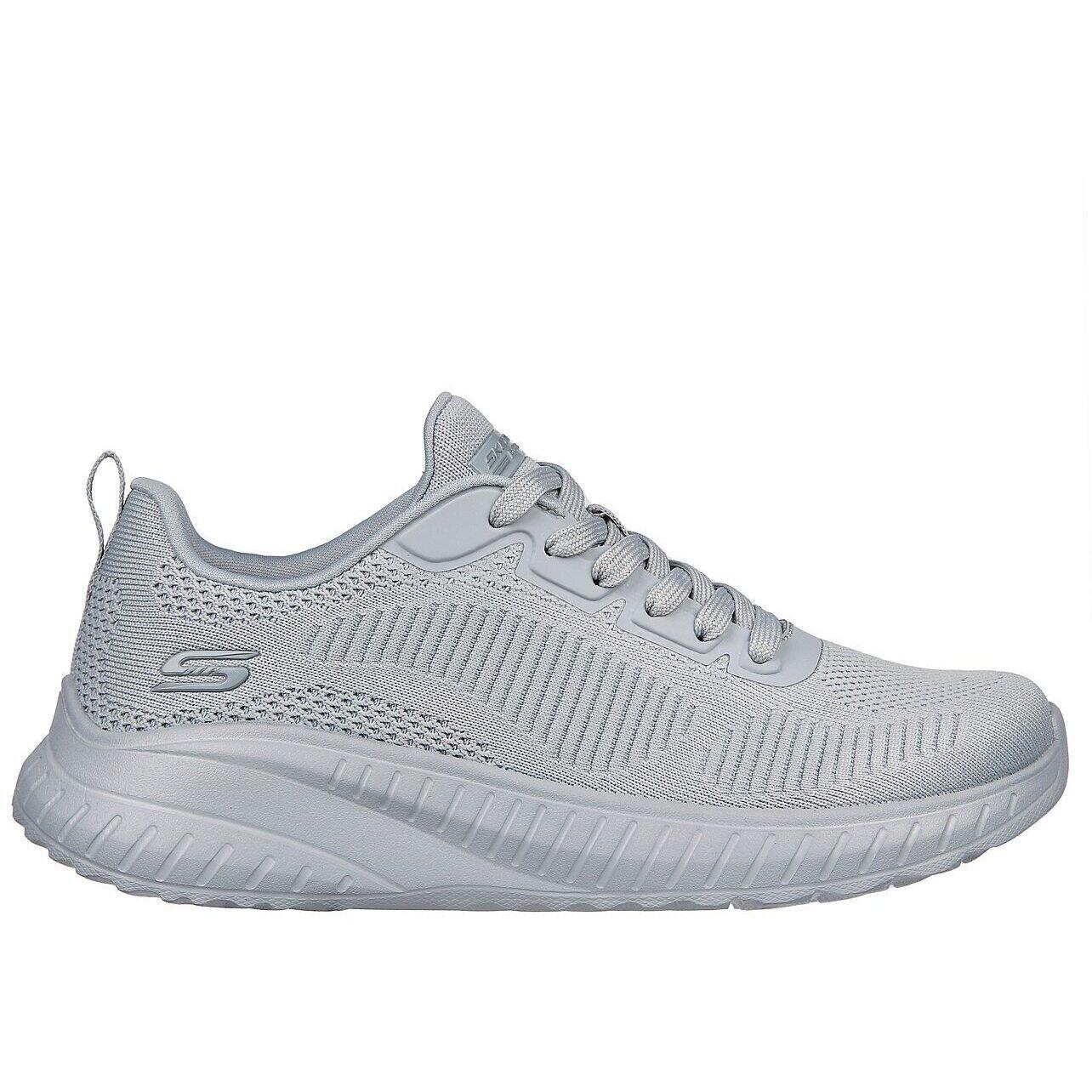 Skechers - Baskets Skechers Bobs Squad Chaos-face Off, Gris, Femmes - Chaussures De Sport - Gris - Decathlon