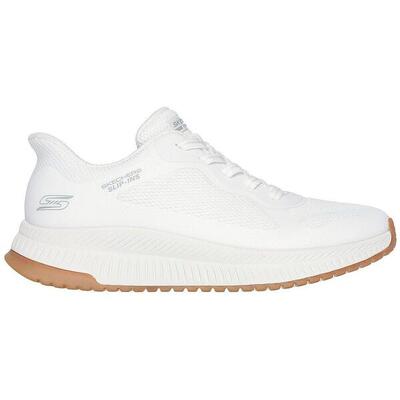 Zapatillas Mujer Skechers Bobs Squad 4 Staple Look Rosa