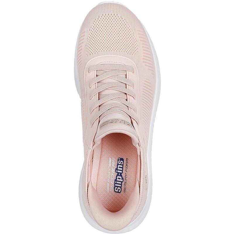 Pantofi sport femei Skechers Bobs Squad Chaos - C, Roz
