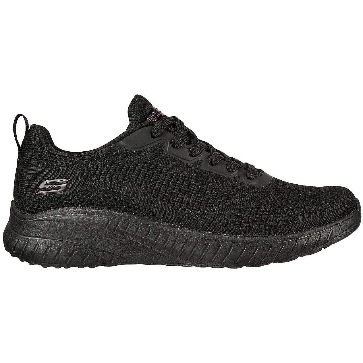 Baskets Skechers Bobs Squad Chaos-Face Off, Noir, Femmes 3/7