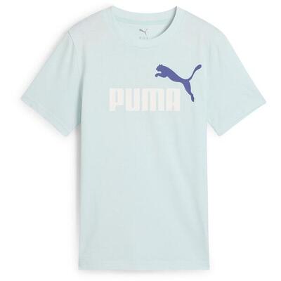 T-shirt puma ess 2 color no.1 logo tee b. blauw. kinderen