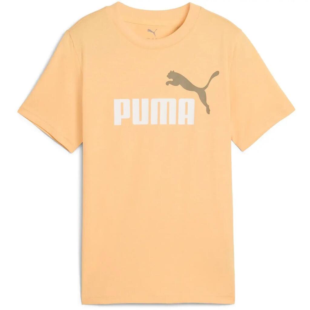 Тениска Puma Ess 2 Color No.1 Logo Tee B, Оранжев, Деца