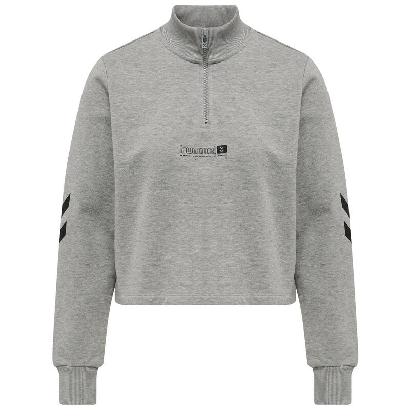 Fermeture Éclair Zip Sweat-Shirt Hmllgc Nikka Femme HUMMEL