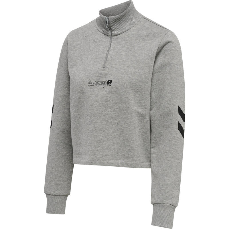 Fermeture Éclair Zip Sweat-Shirt Hmllgc Nikka Femme HUMMEL