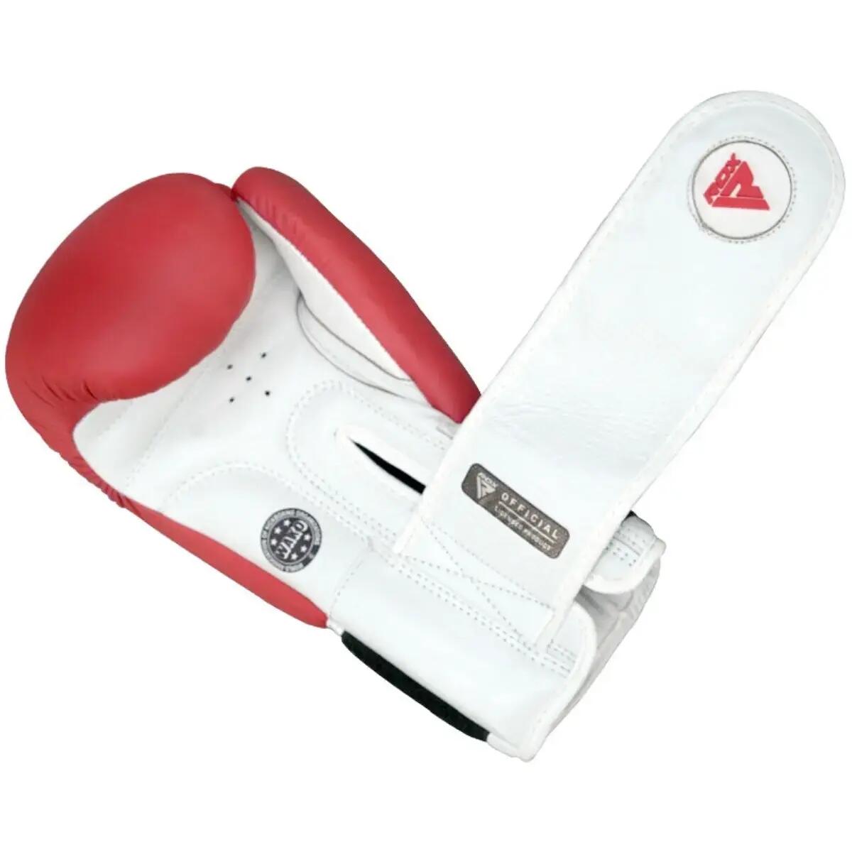 Gants de boxe RDX WAKO T1 – Rouge – 10 oz 4/7