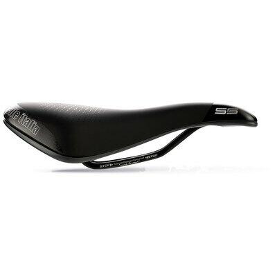 Fietszadel S5 Superflow L Aluminium L3 Zwart