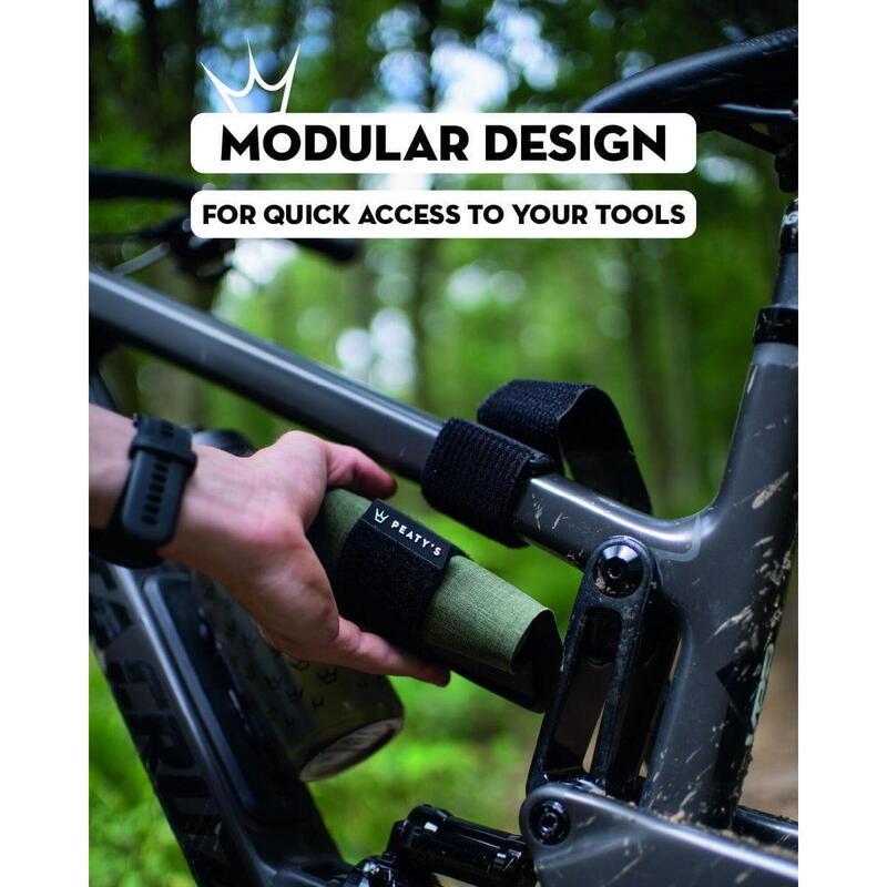 Sacoche de cadre Peaty's HoldFast Nightrider