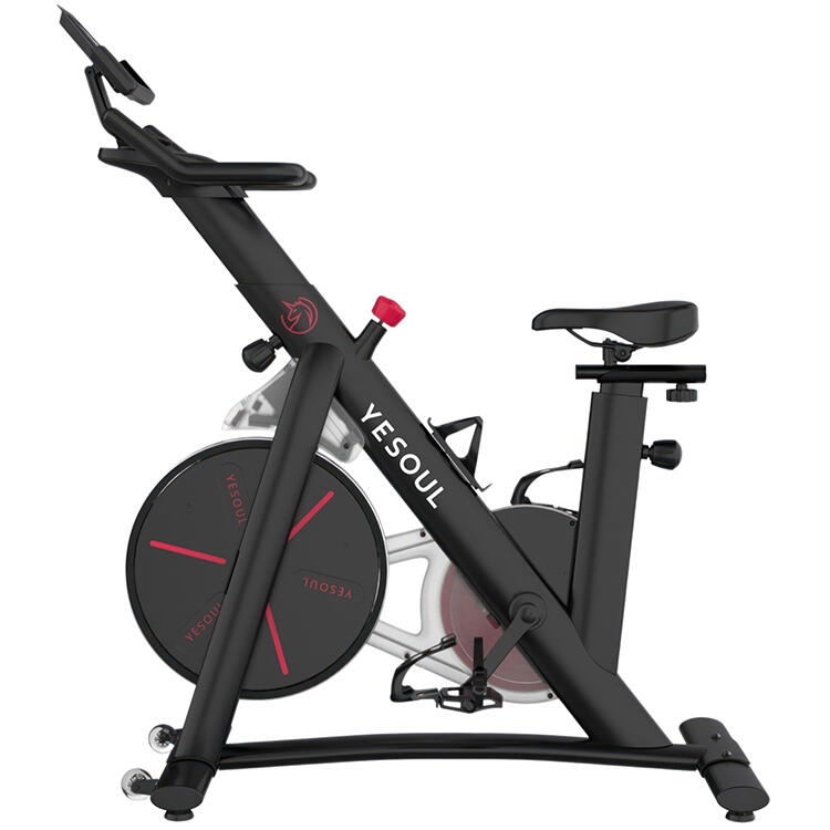 Bicicletta da indoor, resistenza magnetica, pieghevole, YESOUL S3 – Nero 3/7