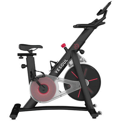 Bicicletta da indoor resistenza magnetica pieghevole YESOUL S3 – Nero