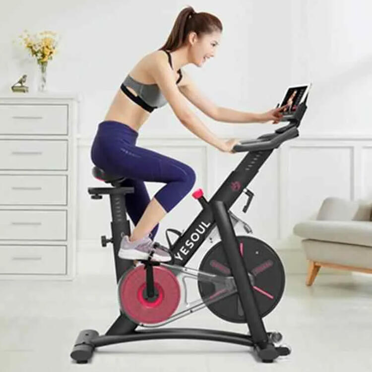 Bicicletta da indoor, resistenza magnetica, pieghevole, YESOUL S3 – Nero 5/7