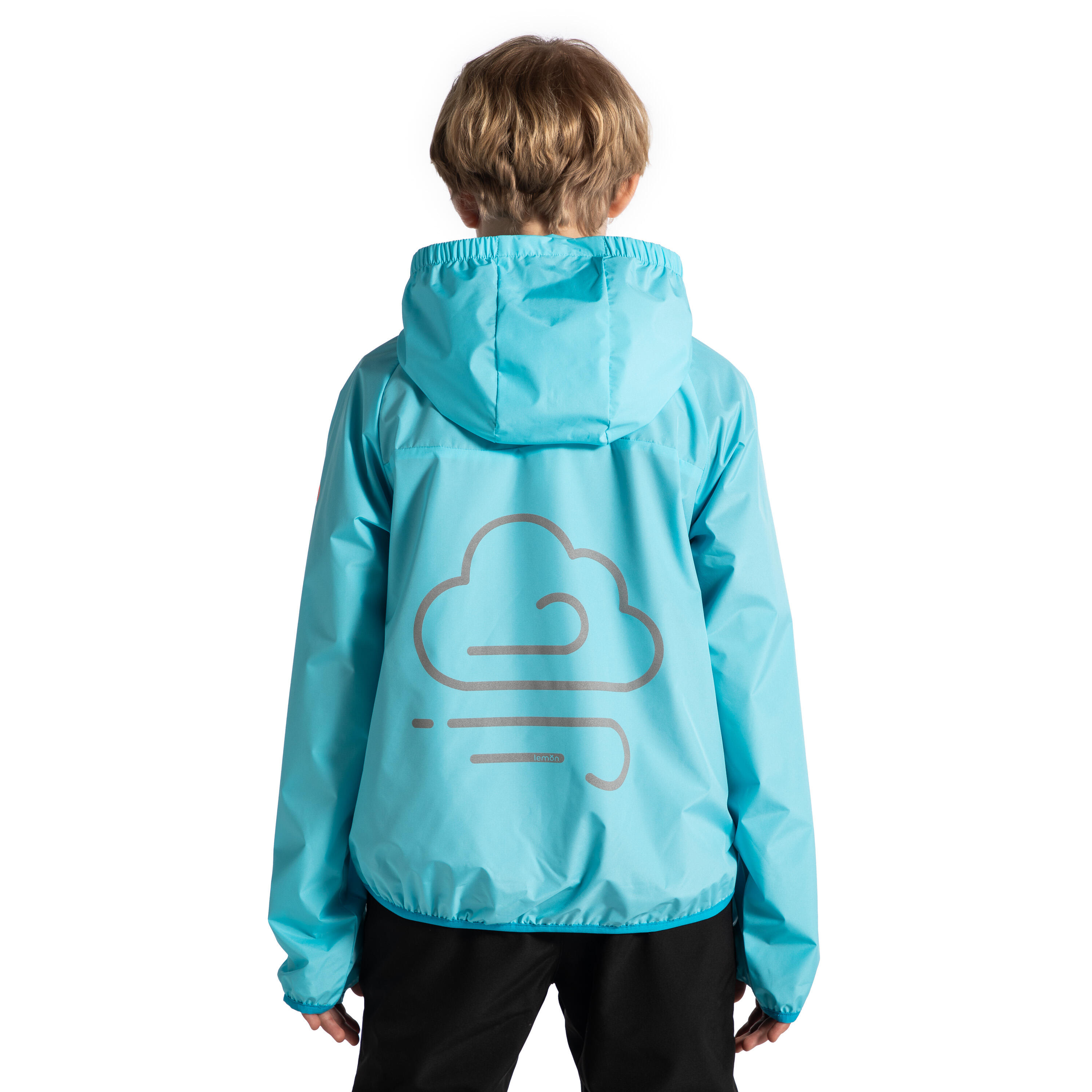Kinderjas vor trekking WL5 blauw 2/7